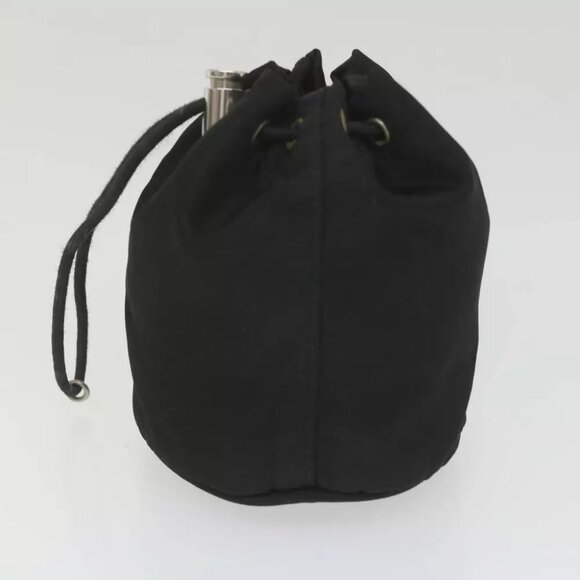 PRADA Pouch Nylon Black Auth bs8923 - Picture 1 of 16